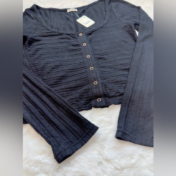 NWT Intimately Free People Cabin Ready ¾ sleeve cardigan - Picture 5 of 10